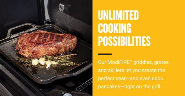 Unlimited cooking possibilities